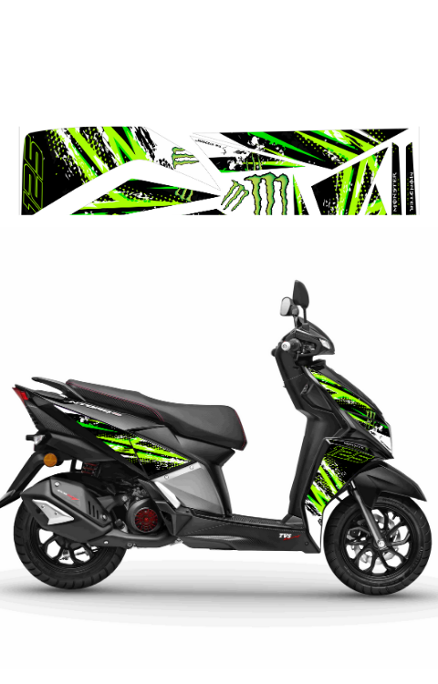 Ntorq Half Body Sticker | Ntorq 125 Sticker